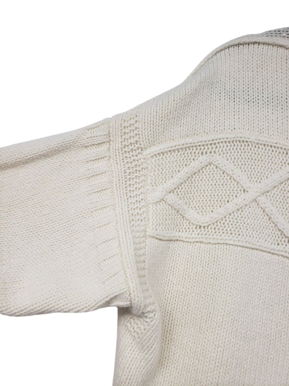 Alex Mill Jules Laceup Merino Wool Blend Sweater Coastal Preppy Fall Knit - Picture 6 of 14
